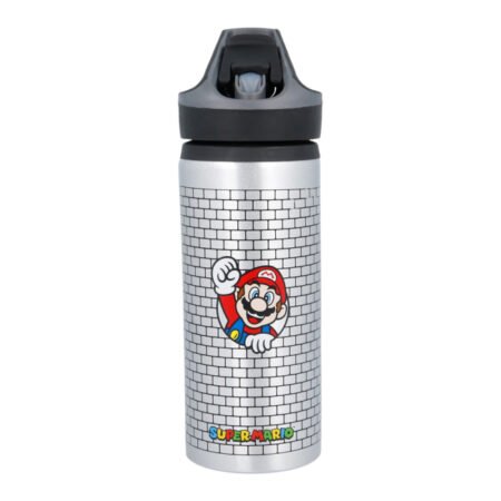 Пляшка для подорожей STOR PREMIUM ALUMINIUM BOTTLE 710 ML SUPER MARIO
