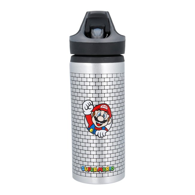 558462_1 Пляшка для подорожей STOR PREMIUM ALUMINIUM BOTTLE 710 ML SUPER MARIO - Зображення 1