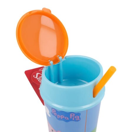 Пляшка для води та їжі дитяча STOR SNACK TUMBLER 400 ML PEPPA PIG - Зображення 3
