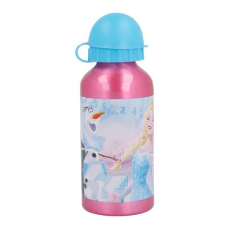 Пляшка для води дитяча STOR ALUMINIUM BOTTLE 400 ML FROZEN IRIDESCENT AQUA - Зображення 2