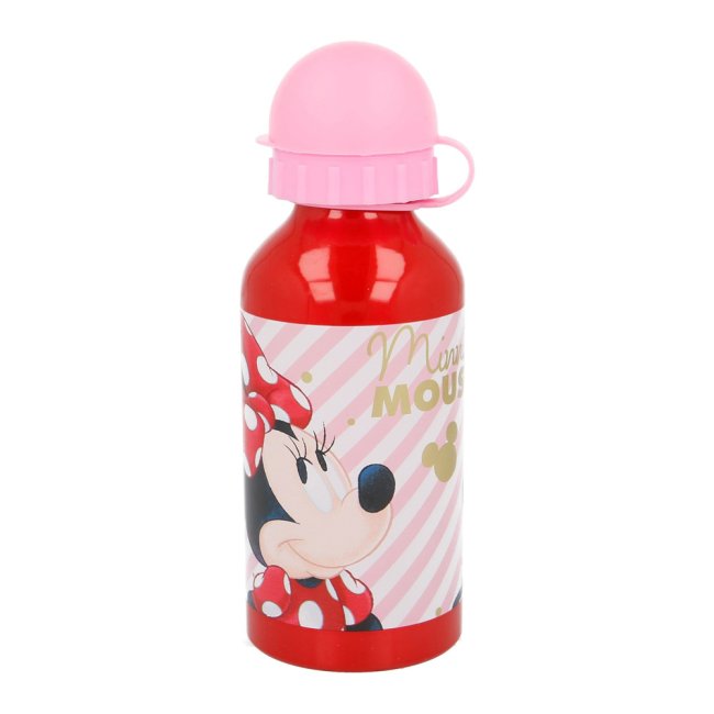 558506_1 Пляшка для води дитяча STOR ALUMINIUM BOTTLE 400 ML MINNIE ELECTRIC DOLL - Зображення 1