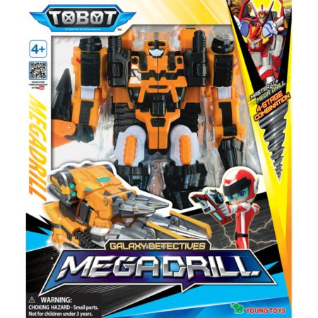 Іграшка-трансформер Тобот Детективи Галактики Мега Дриль