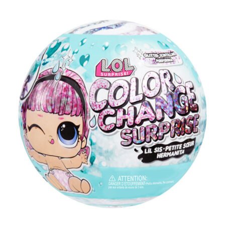 Набір-сюрприз LOL Surprise Glitter color change Сестрички (585305)