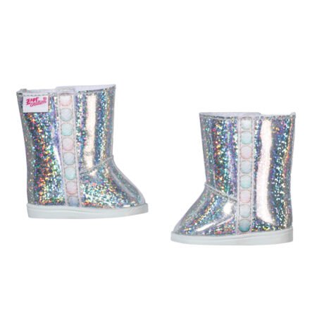 Обувь для куклы BABY BORN - СЕРЕБРИСТЫЕ САПОЖКИ - Зображення 2