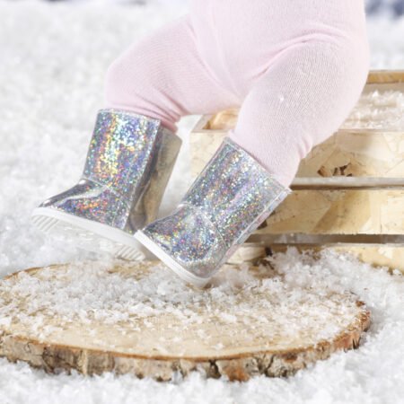 Обувь для куклы BABY BORN - СЕРЕБРИСТЫЕ САПОЖКИ - Зображення 5