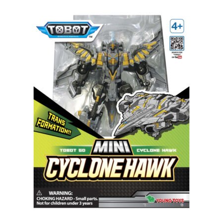 Іграшка-трансформер Тобот Детективи Галактики С2 міні Циклон Хок