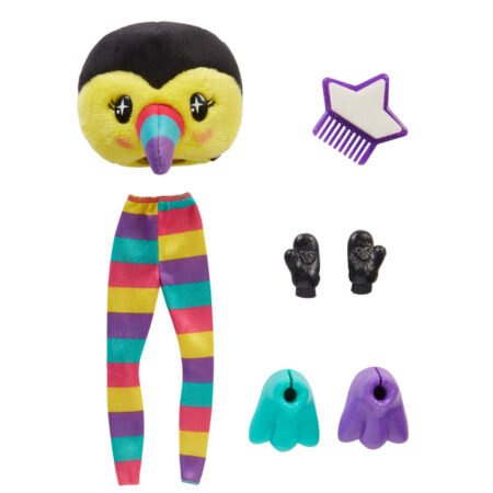 Лялька Barbie *Cutie Reveal* серії *Друзі з джунглів* — тукан - Зображення 3