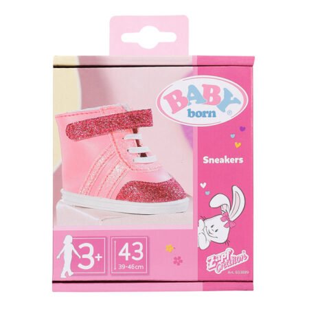 Обувь для куклы BABY BORN - РОЗОВЫЕ КЕДЫ (43 cm)