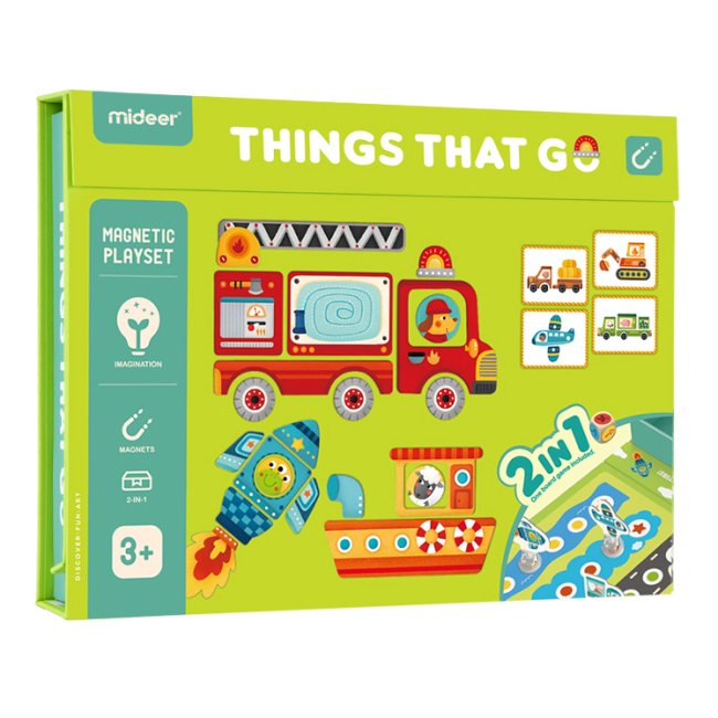 582946_1 Магнитная книга Транспорт - Зображення 1