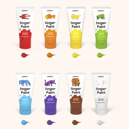 Дитячі пальчикові фарби, 8 кольорів - Зображення 2