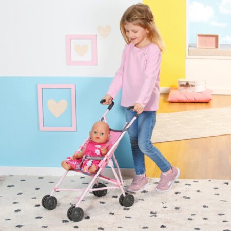 Коляска для куклы BABY BORN - СКАЗОЧНАЯ ПРОГУЛКА (прогулочная, складная) - Зображення 7