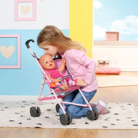 Коляска для куклы BABY BORN - СКАЗОЧНАЯ ПРОГУЛКА (прогулочная, складная) - Зображення 8