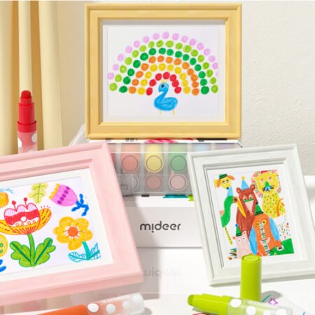 Набір маркерів ROUND-TIP WASHABLE MARKER 12 - Зображення 4