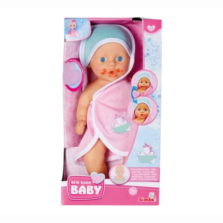 Пупс NBB *Купання* з функцією зміни кольору, аксес., 30 см, 3+