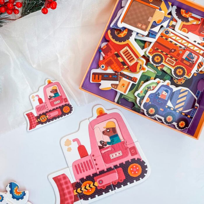 Мій перший пазл Будівельні машини - Зображення 4