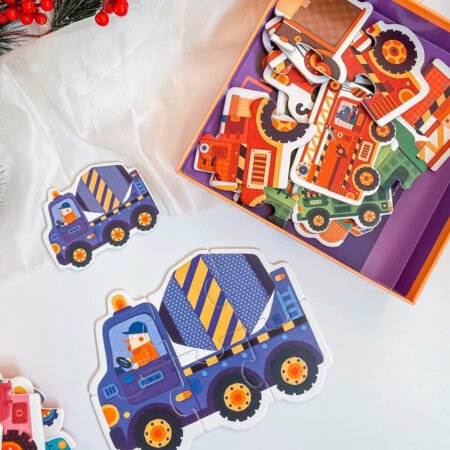 Мій перший пазл Будівельні машини - Зображення 5