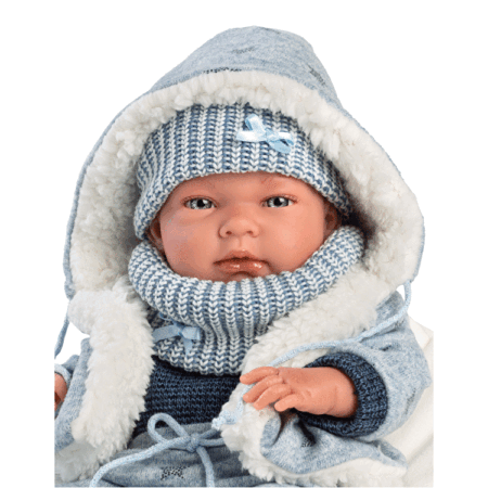 Іспанський вініловий пупс хлопчик Nico Llorens 73881, 42 см - Зображення 2