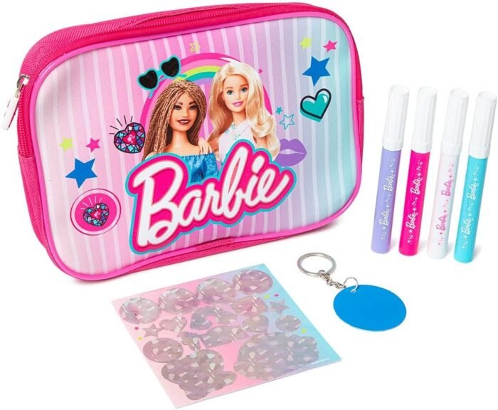 Ігровий набір з пеналом та аксесуарами *Barbie doodle pencil set* - Зображення 3