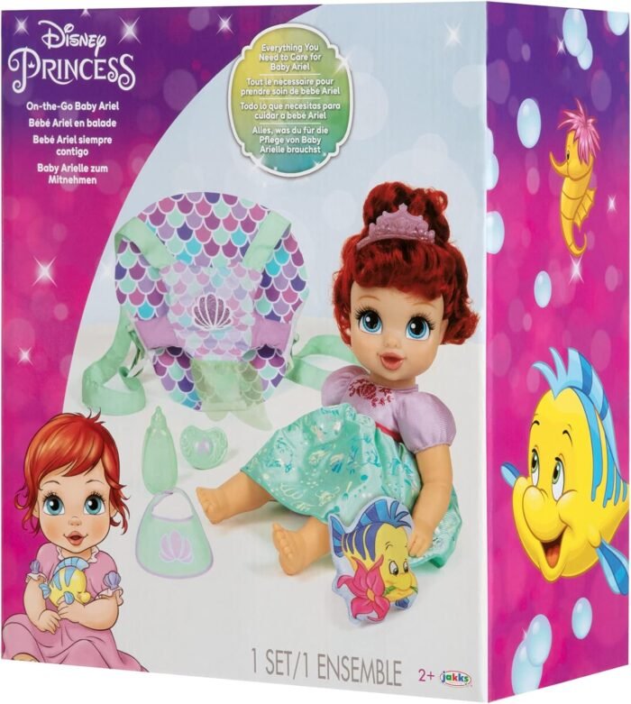 Пупсик з аксесуарами Disney Princess Baby Ariel - Зображення 1