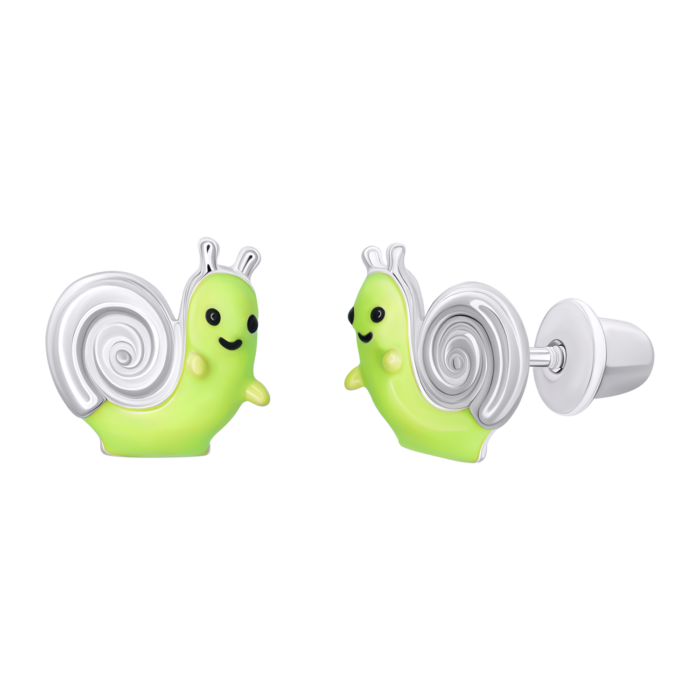 Сережки WOP равлик - Зображення 1