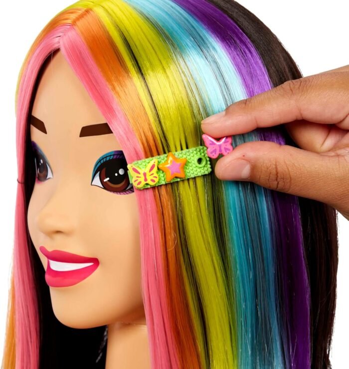 Ігровий набір Barbie - манекен для зачісок з серії перевтілення *Чорна* - Зображення 2