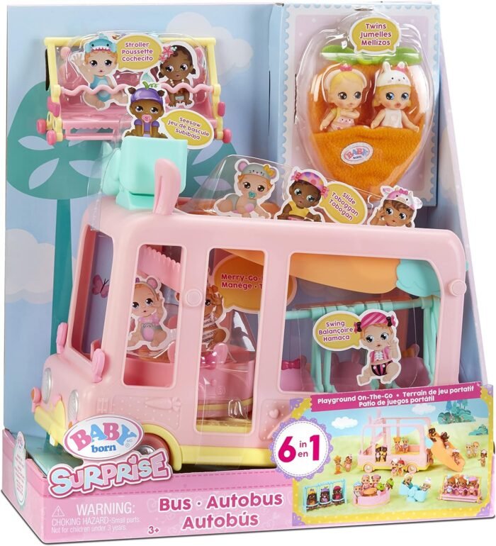 Ігровий набір Baby Born Surprise - Bus 6в1 - Зображення 1