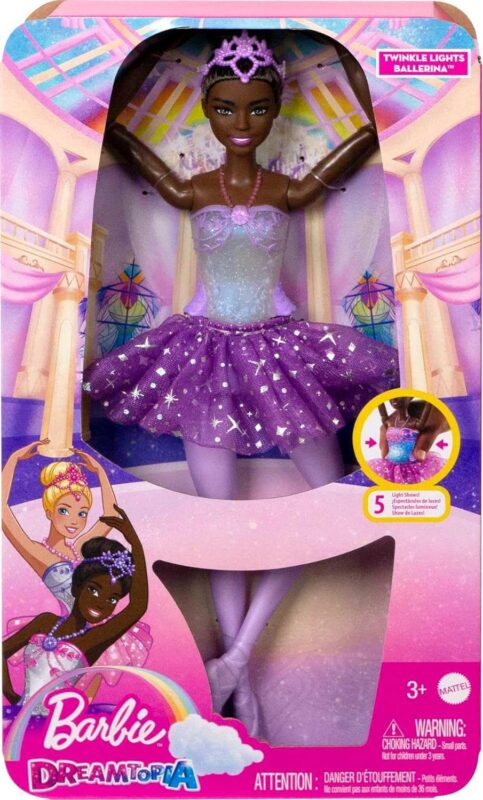 Лялька Barbie чарівна блискуча балерина