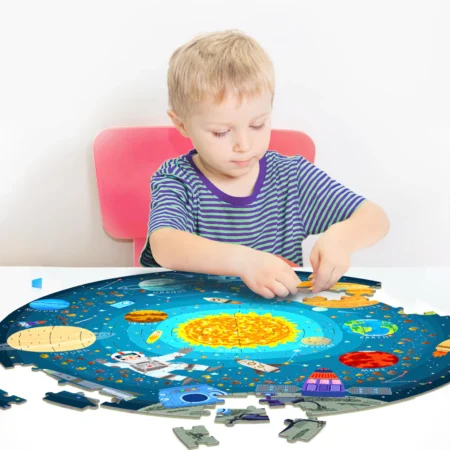 Круглый пазл Космическое путешествие - Зображення 3