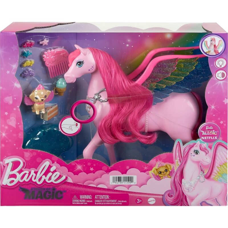 Ігровий набір Barbie кінь Пегас з аксесуарами