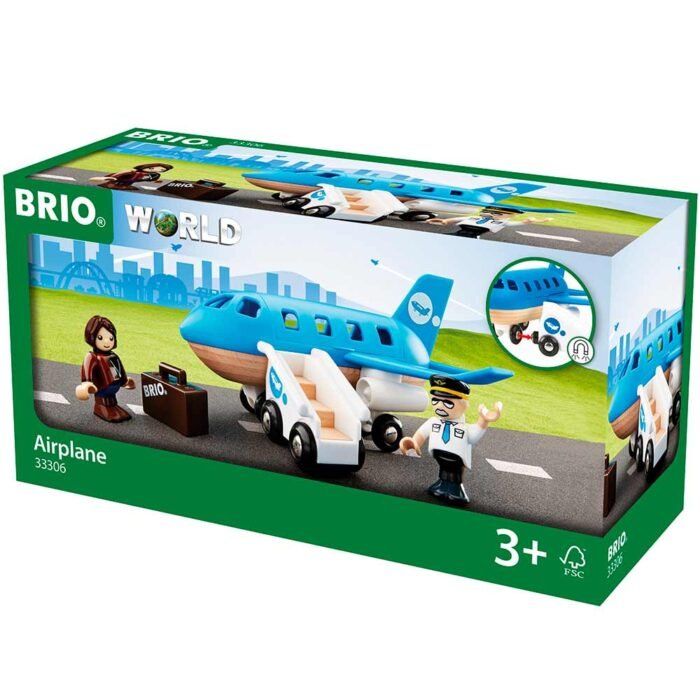brio-33306-1 Літак з трапом BRIO (33306) - Зображення 1