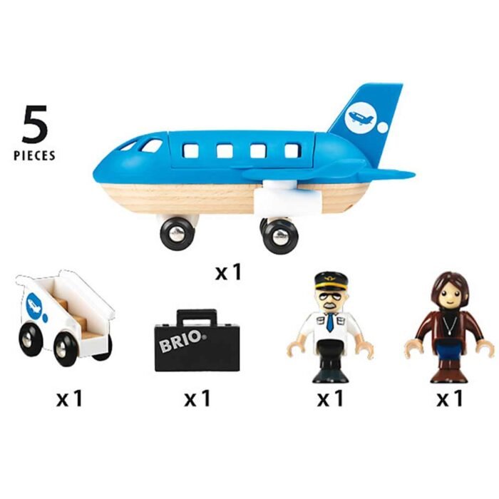 Літак з трапом BRIO (33306) - Зображення 2
