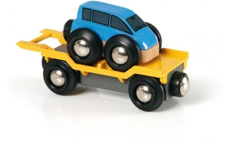 Вагон-автовоз для залізниці BRIO (33577) - Зображення 3