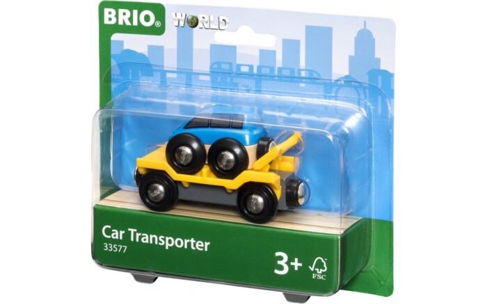 Вагон-автовоз для залізниці BRIO (33577) - Зображення 1