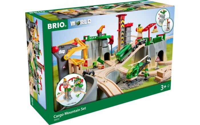 Дитяча залізниця BRIO Великий вантажний пункт на горі (36010) - Зображення 1