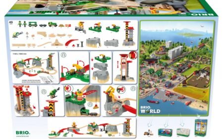 Дитяча залізниця BRIO Великий вантажний пункт на горі (36010) - Зображення 3