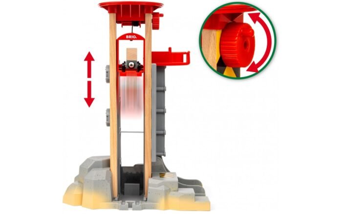 Дитяча залізниця BRIO Великий вантажний пункт на горі (36010) - Зображення 9