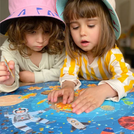 Круглый пазл Космическое путешествие - Зображення 4