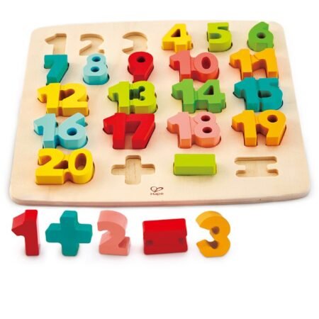 Дерев'яний пазл Hape Цифри (E1550) - Зображення 3