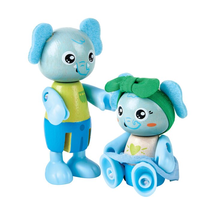 Ігровий набір Hape Сім'я слоників (E3527) - Зображення 4