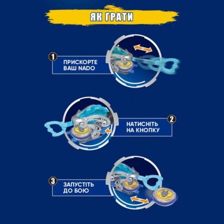 Дзиґа Infinity Nado VI серія Starter Pack Fury Wave Dragon Лютий Дракон - Зображення 7