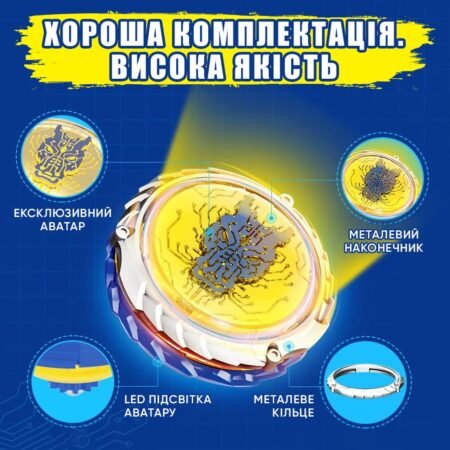 Дзиґа Infinity Nado VI серія Advanced Pack Fury Wave Dragon Лютий Дракон - Зображення 8