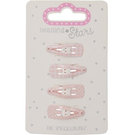 Набір заколочок рожеві *Зірочки* - Зображення 3