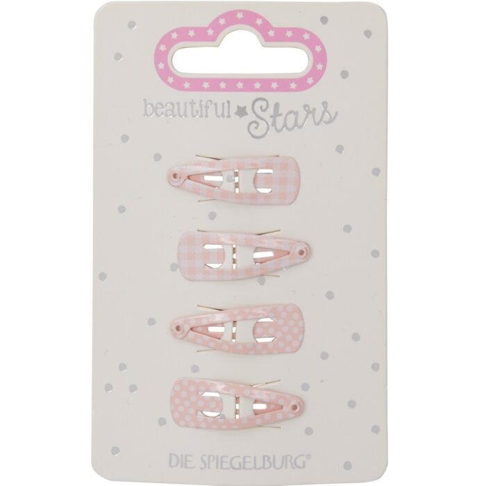 Набір заколочок рожеві *Зірочки* - Зображення 3