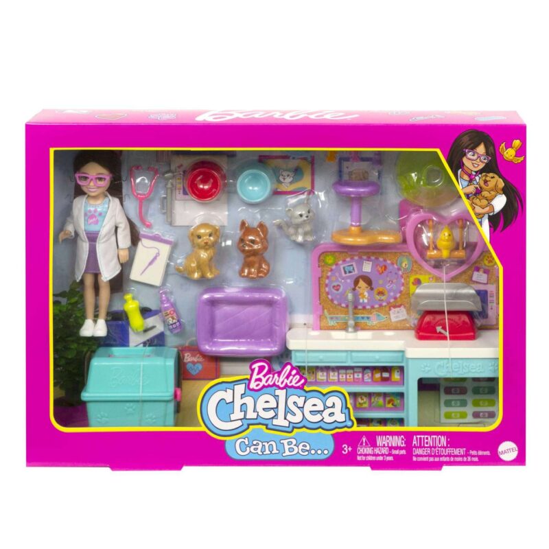 Ігровий набір Челсі *Ветеринарна клініка* Chelsea Barbie HGT12