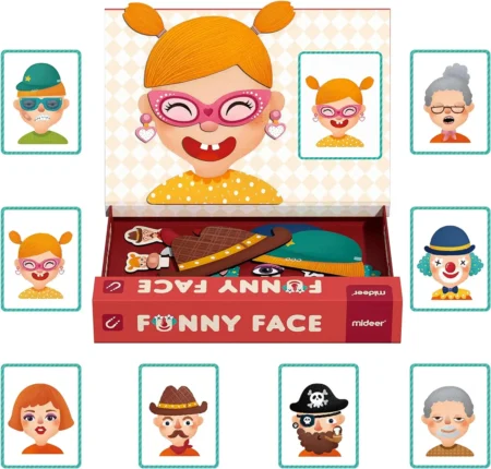 Магнітна книга-гра *Смішні обличчя*, 56 частин - Зображення 8