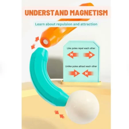 Магнітний конструктор Палички веселки, 60 деталей - Зображення 7