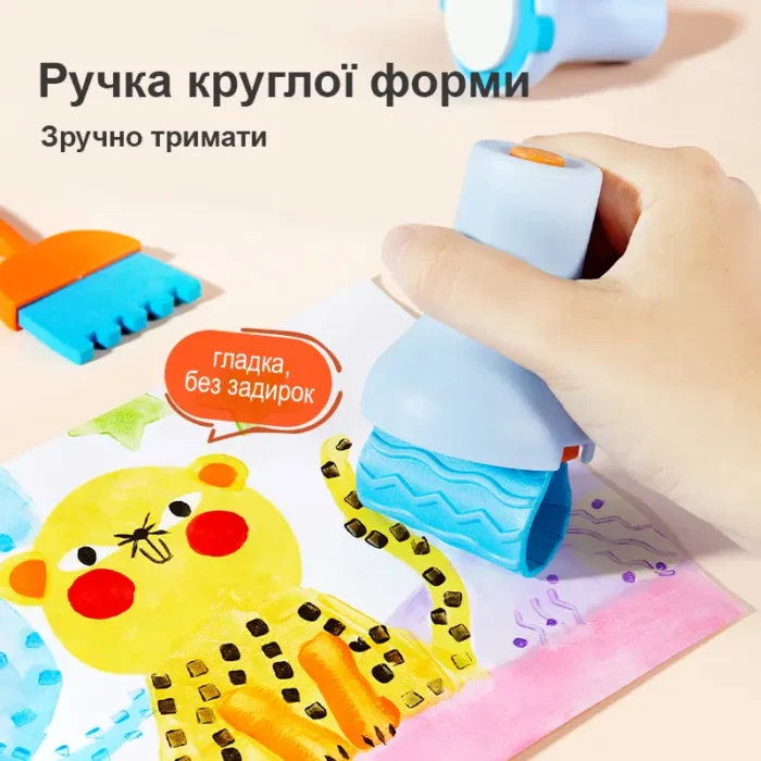 Набір іграшковий FINGER PAINT TOOLS SET - Зображення 6