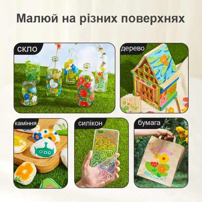 Універсальні маркери - 10 кольорів - Зображення 5