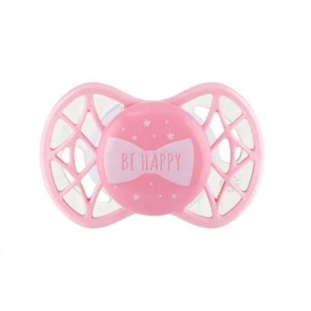 Пустушка Nuvita Air55 Cool 0міс+, ортодонтична, рожевий кварц