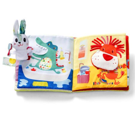 Розвиваюча м'яка книга Lilliputiens Кролик - зубний лікар (86831) - Зображення 3